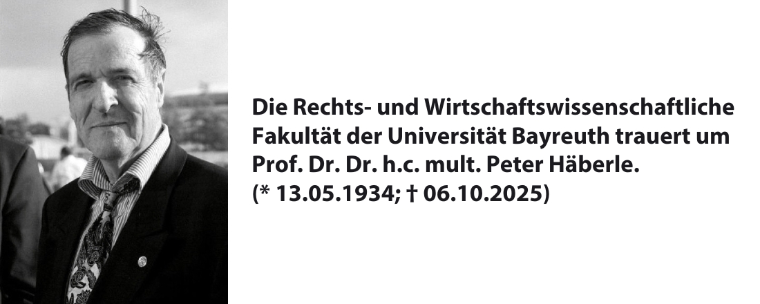 Nachruf Prof. Dr. Häberle